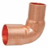 American Imaginations 0.75 in. x 0.5 in. Copper 90 Reducing Elbow - Wrot AI-35330